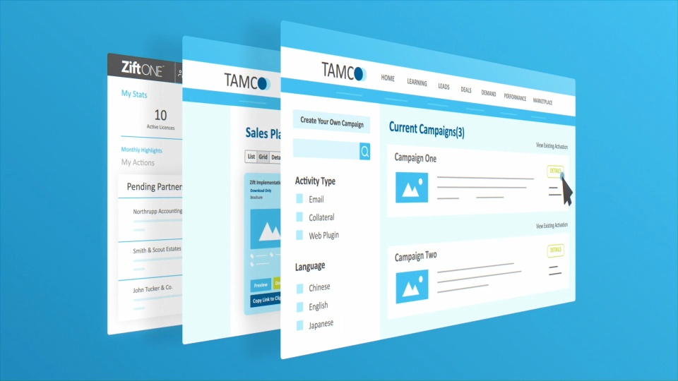 screenshot of Zift Solutions